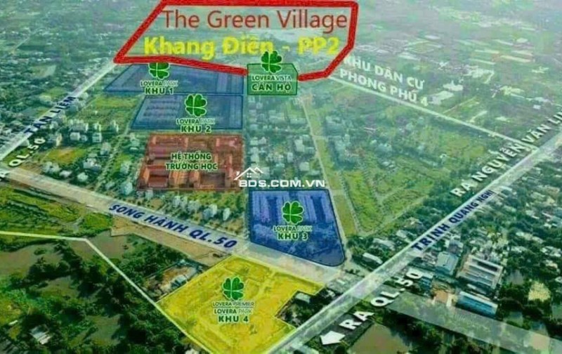 BÁN BIỆT THỰ GÓC 2 MẶT TIỀN VIEW CÔNG VIÊN - HỒ BƠI DỰ ÁN LOVERA PARK KHANG ĐIỀN BÌNH CHÁNH (VIEW ĐẸP)